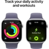 Apple Watch Series 11 GPS 46mm Silver Aluminium Case with Purple Fog Sport Band - S/M - MEV94ET/A