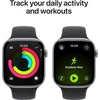 Apple Watch Series 11 GPS 46mm Space Grey Aluminium Case with Black Sport Band - S/M - MEV04ET/A