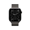Apple Watch Series 11 GPS + Cellular 42mm Slate Titanium Case with Slate Milanese Loop - MF8U4ET/A