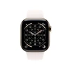 Apple Watch Series 11 GPS + Cellular 42mm Gold Titanium Case with Light Blush Sport Band - M/L - MF8X4ET/A