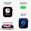 Apple Watch Series 11 GPS + Cellular 42mm Jet Black Aluminium Case with Black Sport Band - S/M - MF834ET/A
