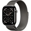 Apple Watch Series 11 GPS + Cellular 42mm Slate Titanium Case with Slate Milanese Loop - MF8U4ET/A