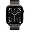 Apple Watch Series 11 GPS + Cellular 42mm Slate Titanium Case with Slate Milanese Loop - MF8U4ET/A