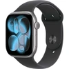 Apple Watch Series 11 GPS + Cellular 46mm Space Grey Aluminium Case with Black Sport Band - S/M - MFC94ET/A