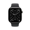 Apple Watch Series 11 GPS + Cellular 46mm Slate Titanium Case with Black Sport Band - M/L - MFD24ET/A