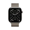 Apple Watch Series 11 GPS + Cellular 46mm Natural Titanium Case with Natural Milanese Loop - M/L - MFD04ET/A