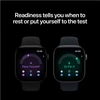 Apple Watch Series 12 GPS 42mm Space Grey Aluminium Case with Navy Blue Sport Band - S/M - MJE74ET/A