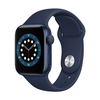 Išmanusis laikrodis Apple Watch Series 6, GPS, 40mm Mėlyno (Mėlyna) korpuso su mėlynu (Deep Navy) sportiniu dirželiu - Regular LT