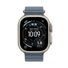 Apple Watch Ultra 3 GPS + Cellular 49mm Natural Titanium Case with Anchor Blue Ocean Band - MEWH4ET/A