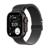 Apple Watch Ultra 3 GPS + Cellular 49mm Black Titanium Case with Black Titanium Milanese Loop - Medium - MF1Q4ET/A