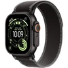 Apple Watch Ultra 3 GPS + Cellular 49mm Black Titanium Case with Black/Charcoal Trail Loop - M/L - MF1H4ET/A