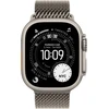 Apple Watch Ultra 3 GPS + Cellular 49mm Natural Titanium Case with Natural Titanium Milanese Loop - Medium - MEWY4ET/A