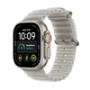 Išmanusis laikrodis Apple Watch Ultra 4 GPS + Cellular 49mm Natural Titanium Case with Translucent Pilkas Ocean Band