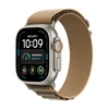 Išmanusis laikrodis Apple Watch Ultra 4 GPS + Cellular 49mm Natural Titanium Case with Desert Alpine Loop - M