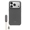 Apple „Beats iPhone 17 Pro“ dėklas su atlošu, „MagSafe“ ir kameros valdymu – granito pilkos spalvos