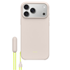 Apple „Beats iPhone 17 Pro Max“ dėklas su atlošu, „MagSafe“ ir kameros valdymu – rausvos spalvos akmenukais