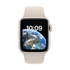 Išmanusis laikrodis Apple Watch SE (2nd Gen) GPS + Cellular, 40 mm, "Starlight" spalvos aliuminio korpusas su "Starlight" spalvos sportiniu dirželiu