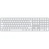 Apple Magic Keyboard with Touch ID and Numeric Keypad for Mac models with Apple silicon (USB–C) - INT - White Keys - MXK73Z/A
