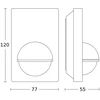 STEINEL IS 180-2 Infraraudonųjų spindulių judesio sensorius (antracito)