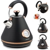 Berdsen Elektrinis virdulys su termometru 1,7L BD-701 juodas