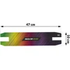Grip tape do hulajnogi wyczynowej Soke Griptape 47x10cm Rainbow