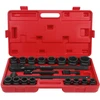 Kraftdele Suktukas + prailgintuvai + smūginės galvutės 3/4" 21 vnt. KD11868