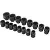 Kraftdele Suktukas + prailgintuvai + smūginės galvutės 3/4" 21 vnt. KD11868
