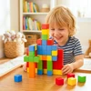 Malplay Magnetinės kaladėlės kubeliai 60 vnt.