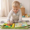 Malplay Montessori manipuliacinė lavinamoji veiklos knyga - lagaminas