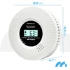 Maltec Anglies monoksido / dūmų jutiklis SafeSensor5500 2 viename Li-ion