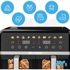 Gruzdintuvė MalTec Riebalų keptuvė be aliejaus AirFryer 2800W-10L