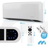 Maltec Oro užuolaida PT5000W-WH + pultas