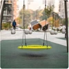 Neo-Sport Intex Swingo XXL geltonos „Crown Nest“ sūpynės 95 cm