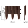 Plonos Plono sodo apvadas 220 cm PL-961 rudas