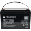 Powermat 12V 100Ah AGM Akumuliatorius, VRLA Giluminio Ciklo Akumuliatorius UPS, Saulės, Signalizacijos Sistemoms, Ilgaamžis Akumuliatorius, Sandarus Švino Rūgšties Akumuliatorius