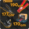 Powermat Akumuliatoriaus įkroviklis, 12V/24V akumuliatoriaus įkroviklis su 200A paleidėju, automobilio akumuliatoriaus įkroviklis, didelio galingumo akumuliatoriaus įkroviklis