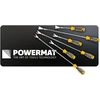 Powermat APMUŠALŲ NUĖMIMO ĮRANKIŲ RINKINYS LENTELIŲ IR SEGTUKŲ IŠĖMIMUI 6 vnt. PM-ZSTS-6ZN