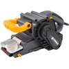 Powermat Juostinis šlifuoklis, 2000W, 230V, kintamas greitis, su dulkių maišeliu, medienai, metalui ir plastikui, nešiojamas ir stacionarus naudojimas