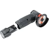 Red Technic Belaidis mini kampinis šlifuoklis, 12V bešepetėlinis, 76mm diskas, su 7 diskais metalui, betonui, medienai, poliravimui