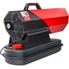 Red Technic Alyvos šildytuvas, 30 kW, pramoniniam ir žemės ūkio naudojimui, dyzelinas ir lengvasis šildymo mazutas, didelio našumo patalpų šildytuvas, nešiojamas statybinis šildytuvas