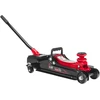 Red Technic Automobilinis domkratas, varlės tipo, 2500 kg talpa, su 30 mm prailginimu, žemo profilio hidraulinis domkratas garažui ir dirbtuvėms, sunkiasvorių transporto priemonių kėlimas