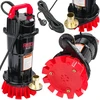 Red Technic Panardinamas nešvaraus vandens siurblys, švariam vandeniui, lietaus vandeniui, nuotekoms, 8000 litrų per valandą, 230V, 650W