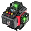 Red Technic Žalias lazerinis nivelyras, 4D 360 kryžminis lazeris, 16 linijų savaiminis nivelyras, statybinis lazeris, geodezinis lazeris
