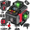 Red Technic Žalias lazerinis nivelyras, 4D 360 kryžminis lazeris, 16 linijų savaiminis nivelyras, statybinis lazeris, geodezinis lazeris