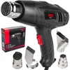 Red Technic ELEKTRINIS ŠILUMOS PISTOLETAS 2 GREIČIAI 4 ANTGALIAI 600C 2000W RTOP0042