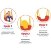 Ricokids Do Re Mi Bucket Swing su barškučiu – 421