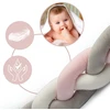 „Ricokids“ 2 m lovelės užtiesalas – rožinis ir pilkas