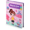 Ricokids Magnetinė dėlionių knygelė mergaitėms, spinta RK-770