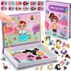 Ricokids Magnetinė dėlionių knygelė mergaitėms, spinta RK-770