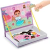Ricokids Magnetinė dėlionių knygelė mergaitėms, spinta RK-770